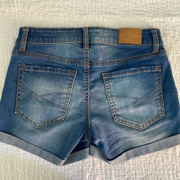 Midi Aeropostale Denim Shorts - Picture 4 of 5